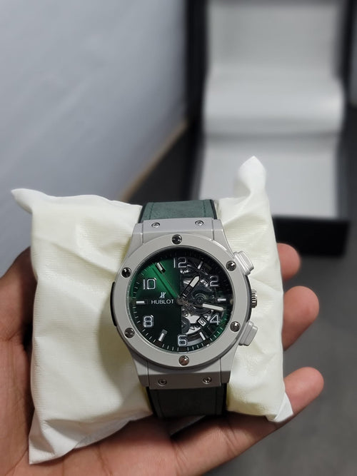 Hublot Big Bang Unico Skeleton Green Dial
